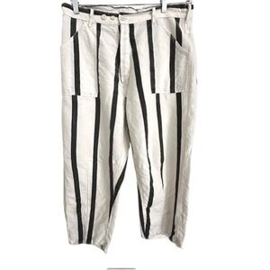 Magnolia Pearl Marlene Fredina Suit Pants 174 in Black and White Stripe OS